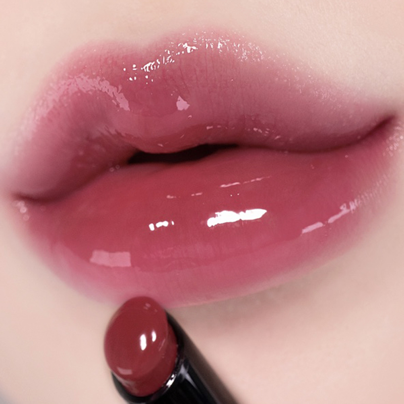 Lip Tint Korean - ジェリーミラーリップスティックメイク、防水、焦げ付き防止カップ、ソリッドリップグロス、クリア、保湿、リップスティックペン、韓国化粧品