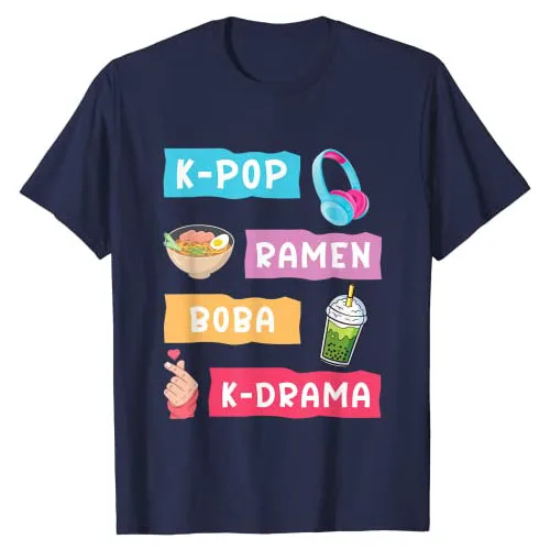 ファンのためのk-popグラフィックTシャツ,韓国のドラムト - South Korea Lifestyle のレビューと価格