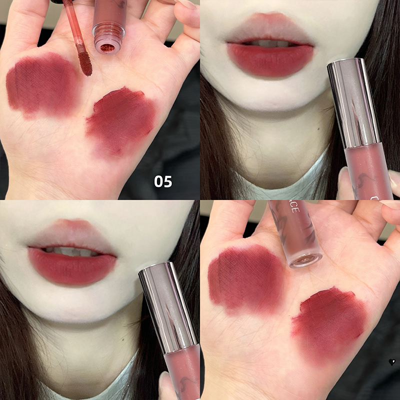 CACE ベルベットマットレッドリップステインメイクアップ  - Lip Tint Korean のレビューと価格