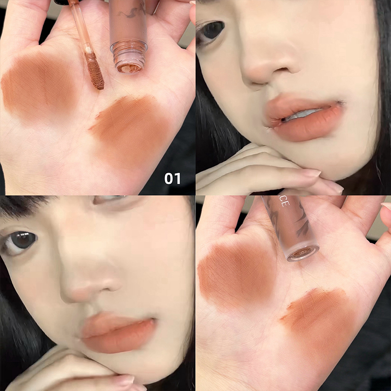 CACE ベルベットマットレッドリップステインメイクアップ  - Lip Tint Korean のレビューと価格