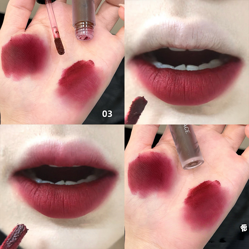 CACE ベルベットマットレッドリップステインメイクアップ  - Lip Tint Korean のレビューと価格