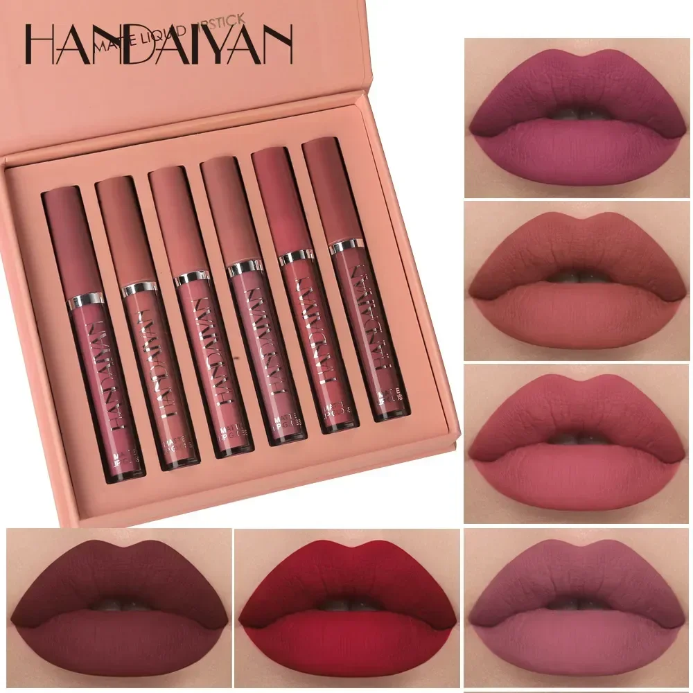 HANDAIYAN 6 個口紅セットメイクアップ女性のための - Lip Tint Korean のレビューと価格