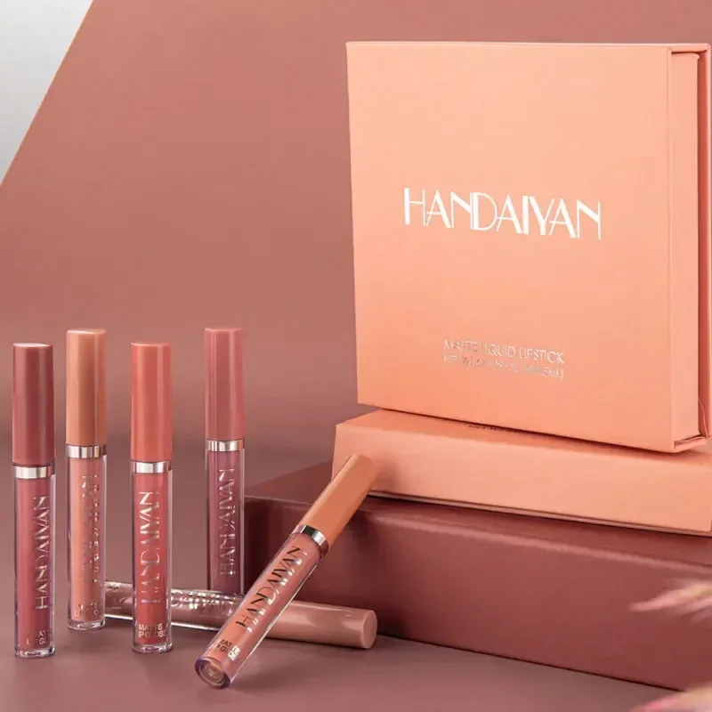 HANDAIYAN 6 個口紅セットメイクアップ女性のための - Lip Tint Korean のレビューと価格