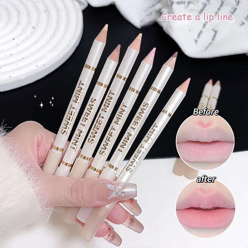 ライイングシルクワームシャドウブライトニングリップラインペン - Lip Tint Korean のレビューと価格