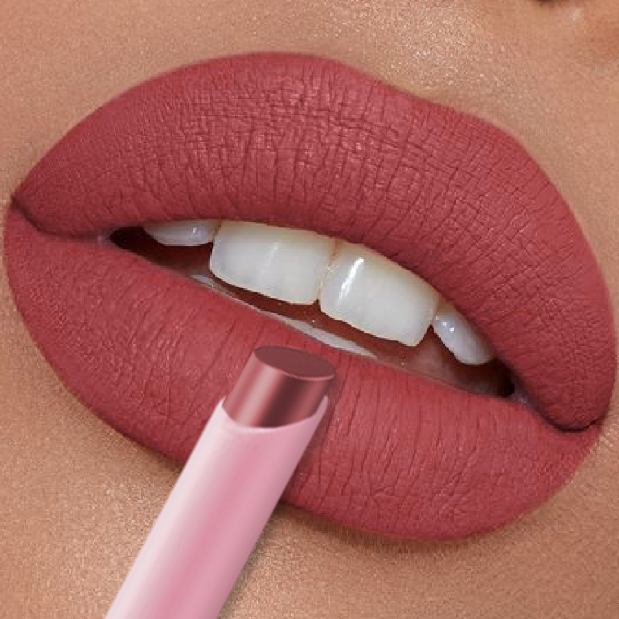 4本セット カラフル セクシー レッド ピンク リップライナ - Lip Tint Korean のレビューと価格