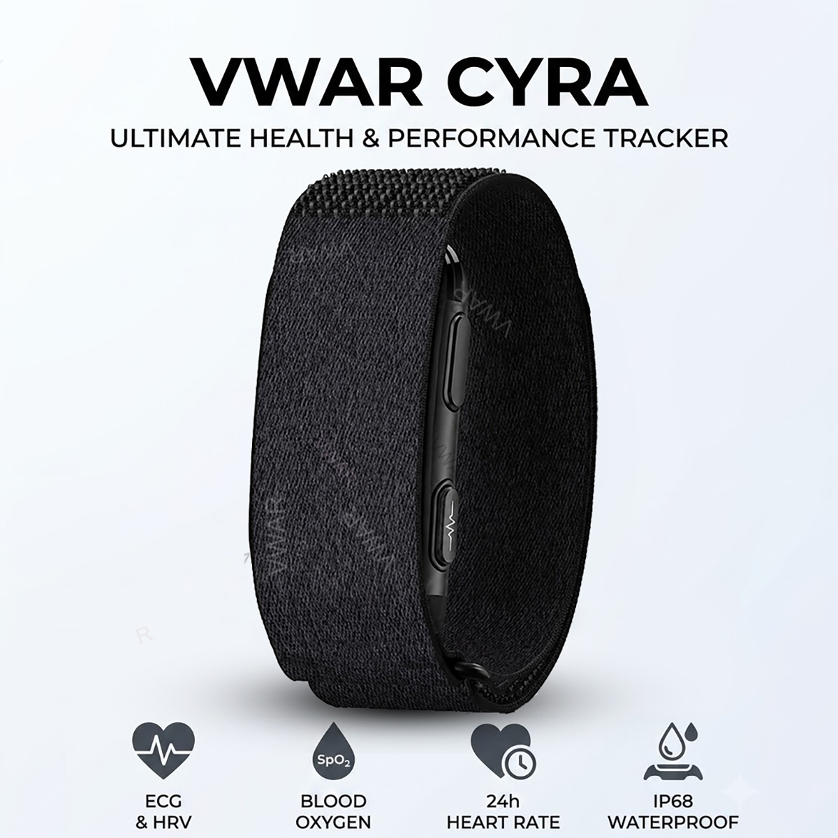 VWAR CYRA スクリーンレスフィットネストラッカー E - Korean Health Lifestyle のレビューと価格